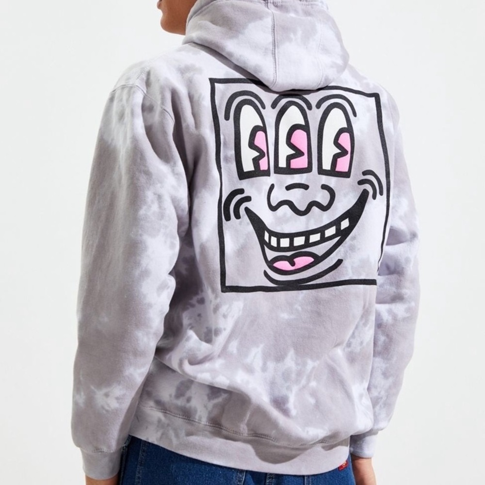 UO Keith Haring Tye Die Sweatshirt